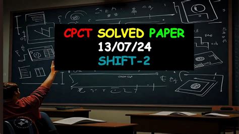 Cpct Old Paper Ii Cpct September Ii Cpct Previous Paper Ii Cpct