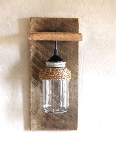 Mason Jar Farmhouse Wall Sconce Id Lights