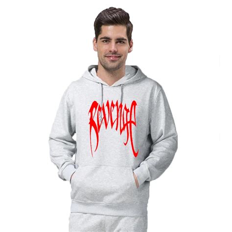 2018 Revenge Kill Hoodies Men Casual Hip Hop Xxxtentacion Sweatshirt