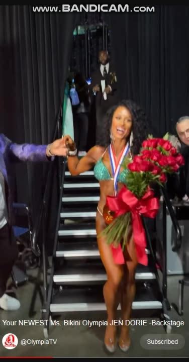 Your NEWEST Ms Bikini Olympia JEN DORIE Backstage