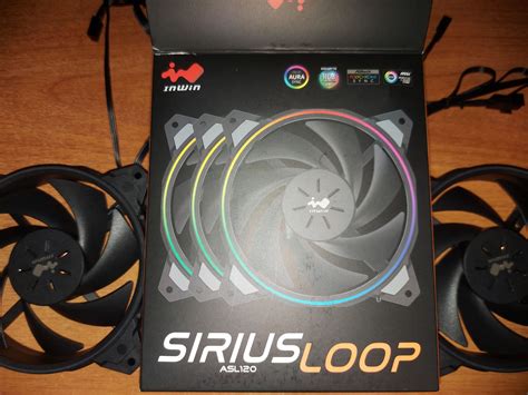 Вентилятор для корпуса INWIN Sirius Loop ASL120 fan + RGB module Triple ...