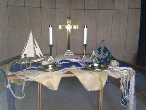 Fishers Of Men Church Altar Decorations Church Decor Altar Design