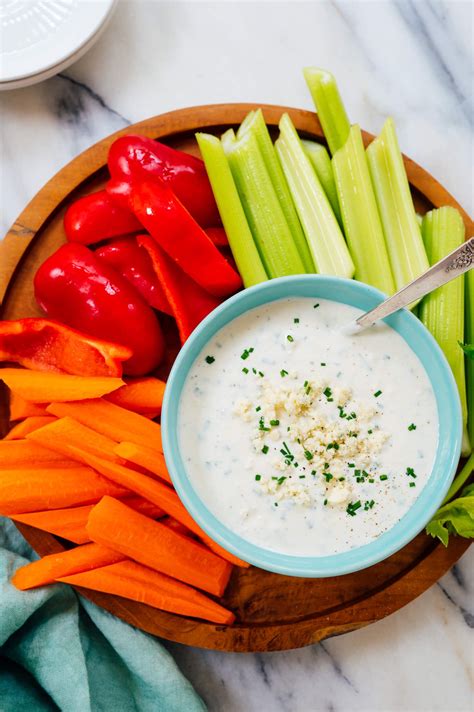 Easy Blue Cheese Dip Recipe Cookie And Kate