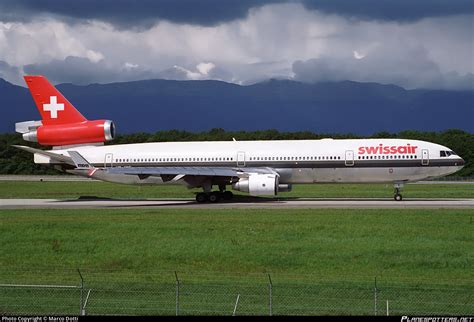 Hb Iwe Swissair Mcdonnell Douglas Md Photo By Marco Dotti Id