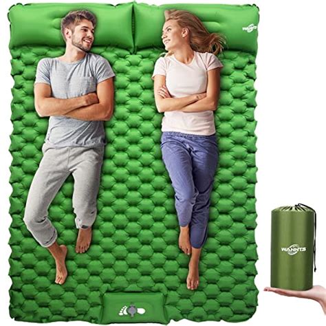 WANNTS Double Sleeping Pad Ultralight Inflatable Sleeping Pad For