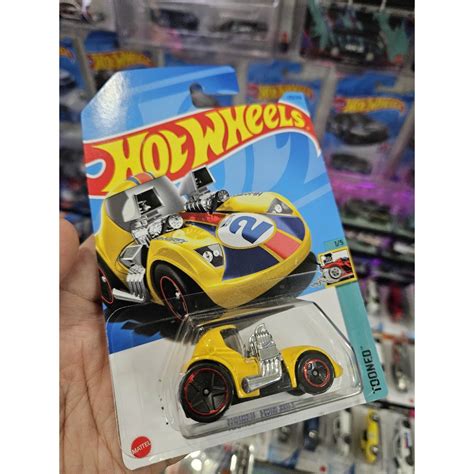 Hot Wheels Tooned Twin Mill Model Car Yellow Shopee Philippines