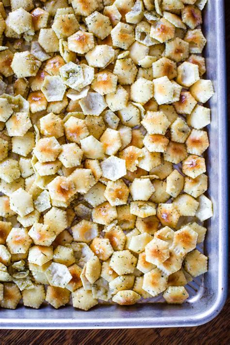 Ranch Seasoned Oyster Cracker Recipe 5 Ingredients