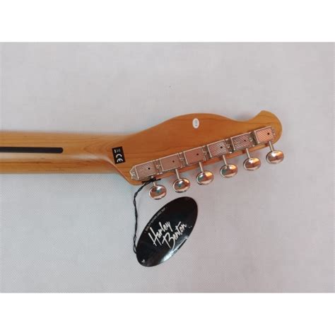 Harley Benton TE TL Hot Rod NT Roasted Semihollow