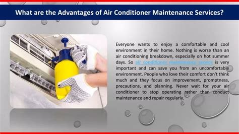 Ppt What Are The Advantages Of Air Conditioner Maintenance Services