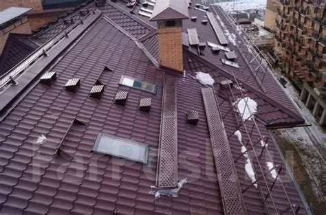 Монтаж водосточных ливневых систем, желоб труба воронка греющий кабель ...