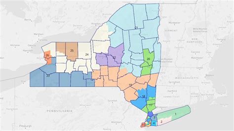 Judge Finalizes And Releases New Ny Congressional And Senate District