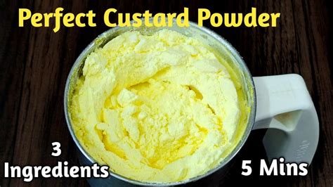 Custard Powder Recipehow To Make Custard Powder At Homevannila