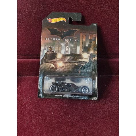 Miniatura Hot Wheels Batman Begins Batm Vel Envio Imediato Shopee Brasil