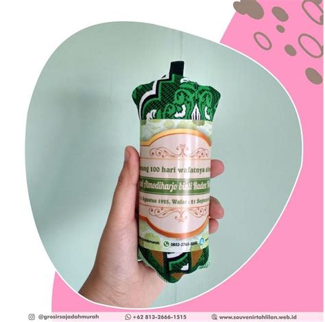 Ide Souvenir Tahlilan Wa Depok Water Bottle Bottle