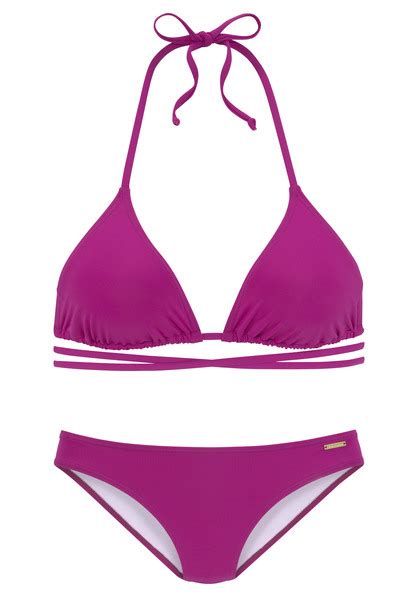 Bruno Banani Triangel Bikini Metric Beere Cup A B 32