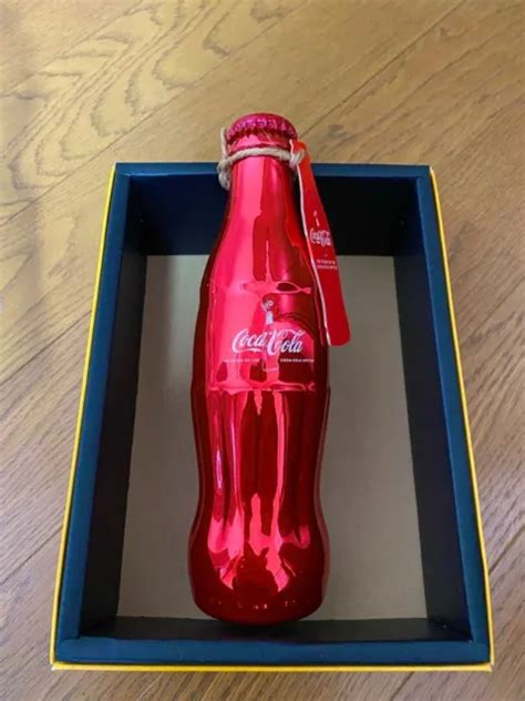 Coca Cola Bottle Th Anniversary Commemorative Bottle Red Limited