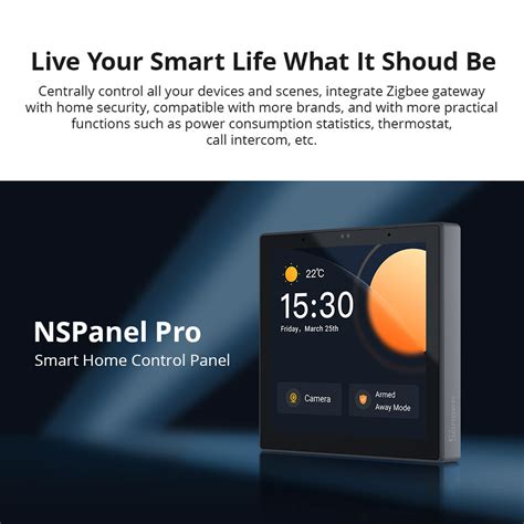 Sonoff Nspanel Pro Smart Home Control Panel