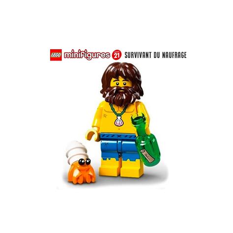 Minifigure Lego S Rie Le Survivant Du Naufrage Super Briques