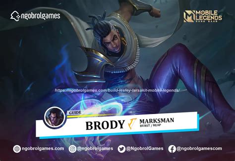 Build Brody Tersakit Damage Besar Early Game