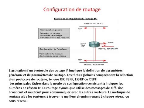 Protocole RIP Introduction Aux Protocoles De Routage Un