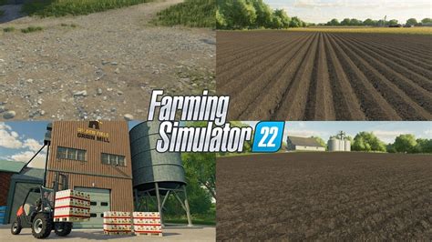 FARMING SIMULATOR 22 PARALLAX OCCLUSION MAPPING 3D GROUND YouTube