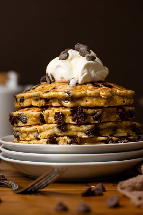 Chocolate Chip Oatmeal Pancakes Orchids Sweet Tea