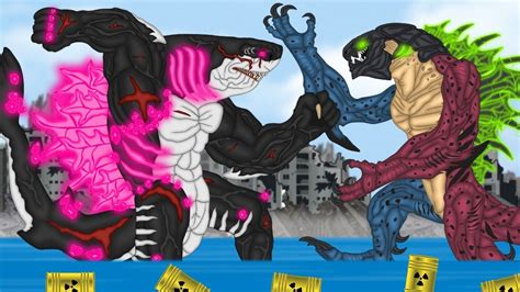 MEGALODON ZiLLA Vs DUNKLEOZiLLA EPIC BATTLE PiKKY GODZILLA YouTube