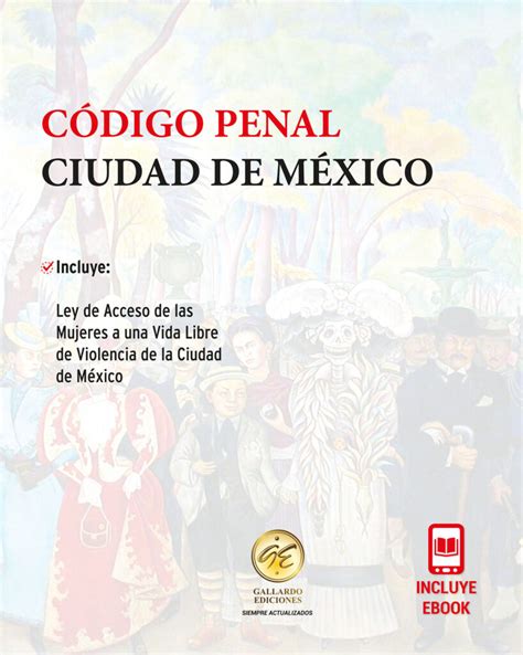 Código Penal de la Ciudad de México 2024 Bolsillo eBook Gallardo