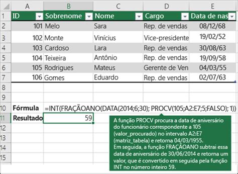 PROCV Função PROCV Suporte do Office