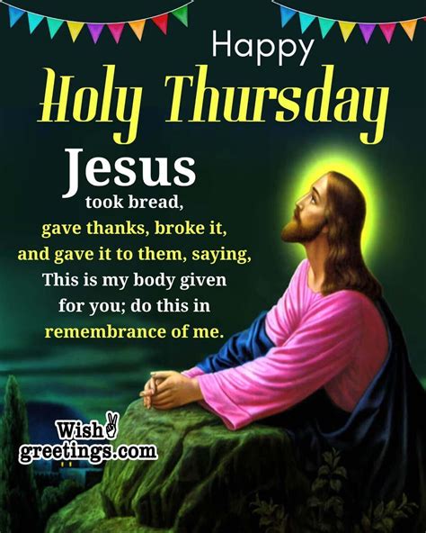 Maundy Thursday Wishes Messages Wish Greetings