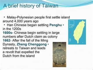 Taiwan And The Prc | PPT