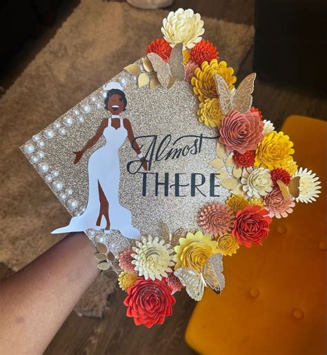 Disney Princess Tiana Graduation Cap Topper Graduation Cap Decoration