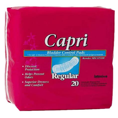 Medline Capri Bladder Control Pads