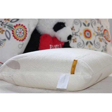 Firm natural latex pillow, org cotton cover.