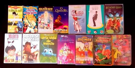 Lote Cassetes Vhs Desenhos Animados Infantil Montijo E Afonsoeiro Olx