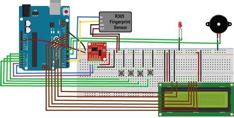 Circuit Diagram Of A Fingerprint Sensor - Circuit Diagram