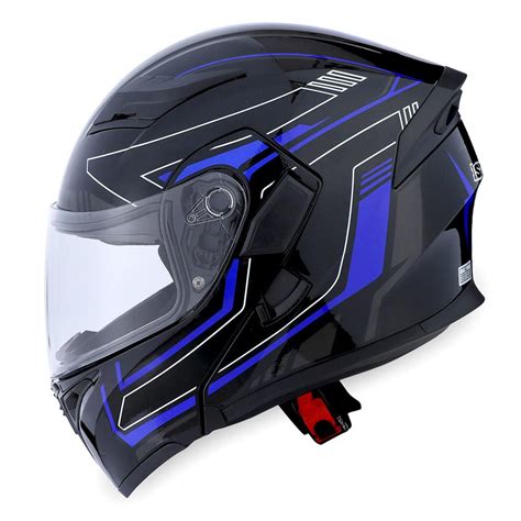 1storm Motorcycle Modular Full Face Helmet Flip Up Dual Visor Sun Shie Power Gear Motorsports