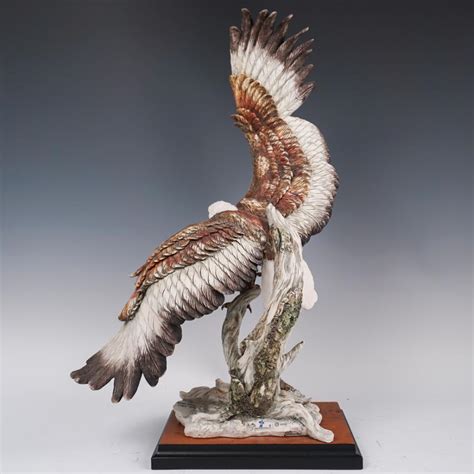 Sold Price Giuseppe Armani Bald Eagle Porcelain Sculpture June 2