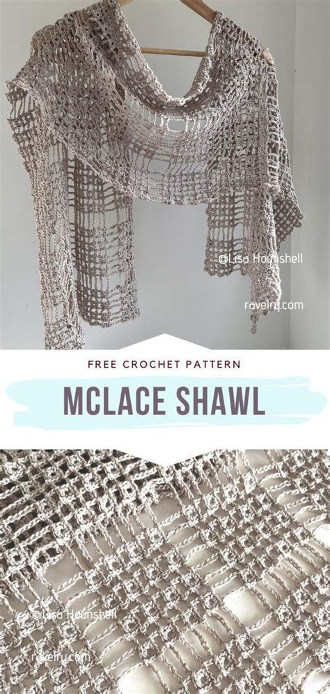 Beautiful Lacy Crochet Shawl Free Patterns Artofit