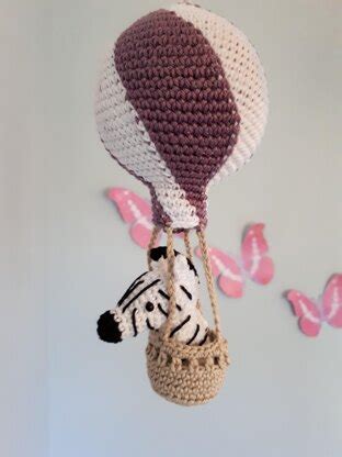 Hot Air Balloon Baby Mobile Crochet Pattern By Birds And Crickets Lovecrafts