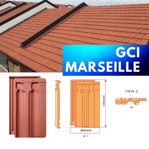 Gci Eagle Marseille M Natural Red Main Roof Tiles Clay Roofing Atap