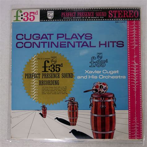 Xavier Cugat And His Orchestra Cugat Plays Continental Hits Philips