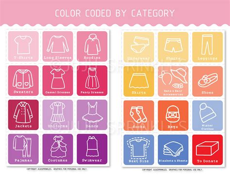 Printable Clothing Labels