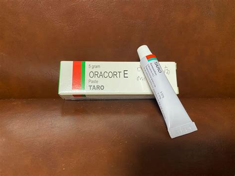 BN Oracort E oral cream, 5 grams, Beauty & Personal Care, Oral Care on ...