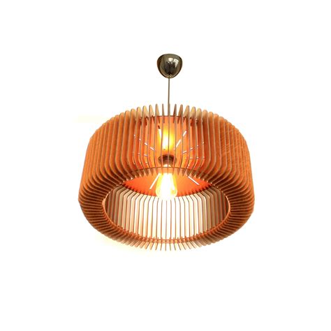 Wood Pendant Light, Mid Century Modern, Handmade Lamp, Ceiling Lamp, Chandelier Lighting ...