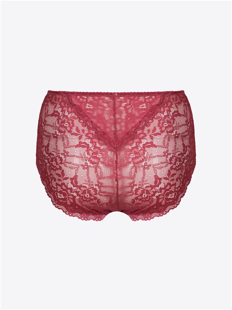 Claudia Majtki damskie Tai Z Wysokim Stanem Earth Red 44 99 zł CHANGE Lingerie