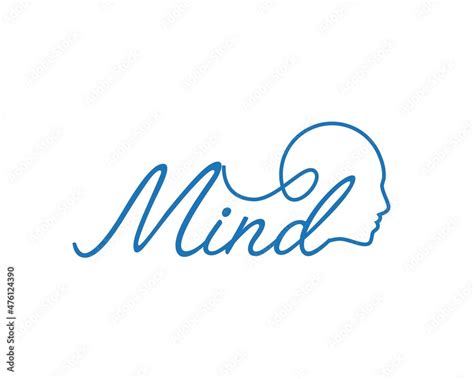 mind logo designs for therapy and consulting logo designs Stock Vector ...