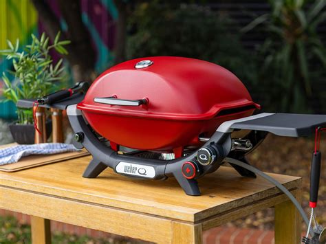 Weber Q Premium Q2800N Flame Red LPG The Outdoor Outlaws Home