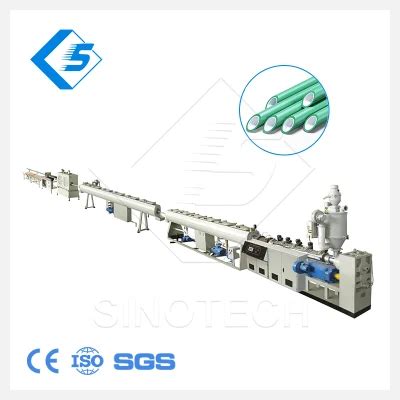 Plastic Pert PPR Hot Water Thermal Insulation Hot And Cold Water Pipe Tube Production Line