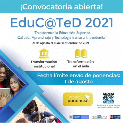 MinEducación on Twitter EduCaTED2021 tiene abierta la convocatoria